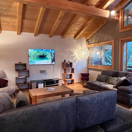 Isabelle Mountain 5 Star 5 Bedroom En Sauna Jacuzzi شاليه شامونكس