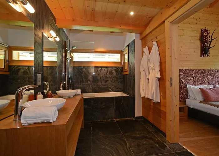 شاليه Isabelle Mountain 5 Star 5 Bedroom En Sauna Jacuzzi شامونكس