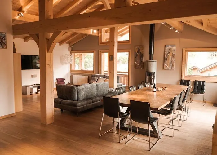 شاليه Isabelle Mountain 5 Star 5 Bedroom En Sauna Jacuzzi