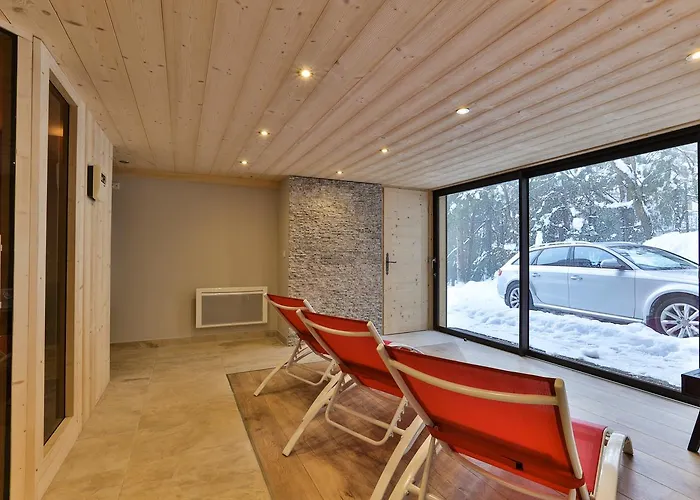 شاليه Isabelle Mountain 5 Star 5 Bedroom En Sauna Jacuzzi