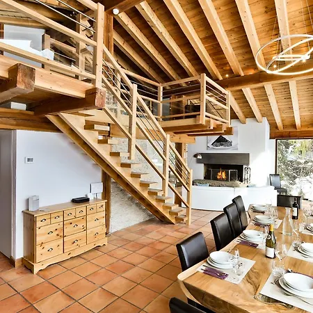 Isabelle Mountain 5 Star 5 Bedroom En Sauna Jacuzzi Chalet