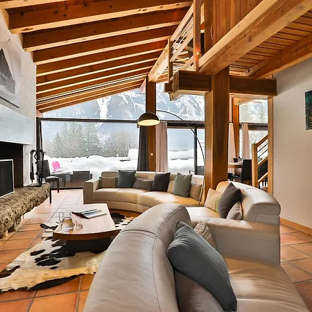 Chalet Isabelle Mountain 5 Star 5 Bedroom En Sauna Jacuzzi Chamonix