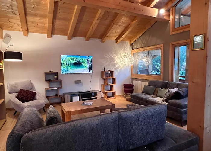 Isabelle Mountain 5 Star 5 Bedroom En Sauna Jacuzzi Chalet Chamonix