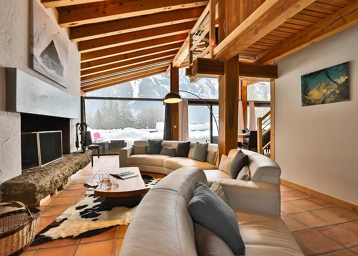 Chalet Isabelle Mountain 5 Star 5 Bedroom En Sauna Jacuzzi Chamonix