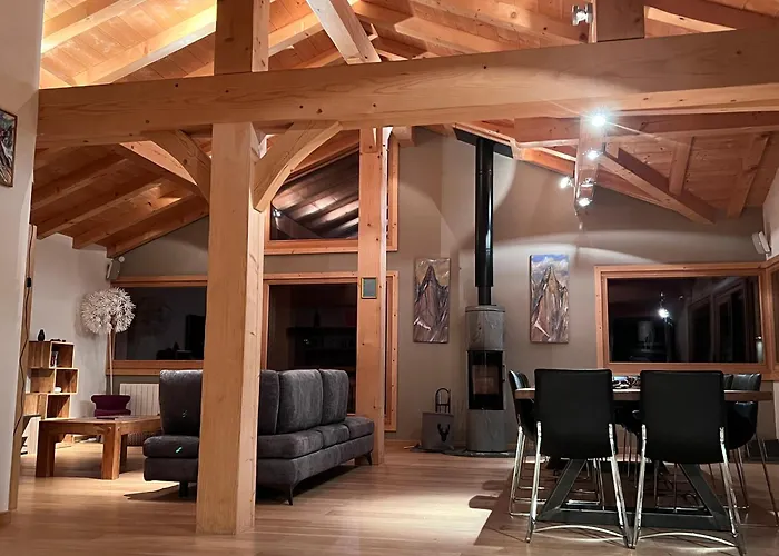 Isabelle Mountain 5 Star 5 Bedroom En Sauna Jacuzzi Chamonix