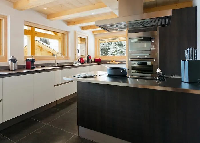 Chalet Isabelle Mountain 5 Star 5 Bedroom En Sauna Jacuzzi *